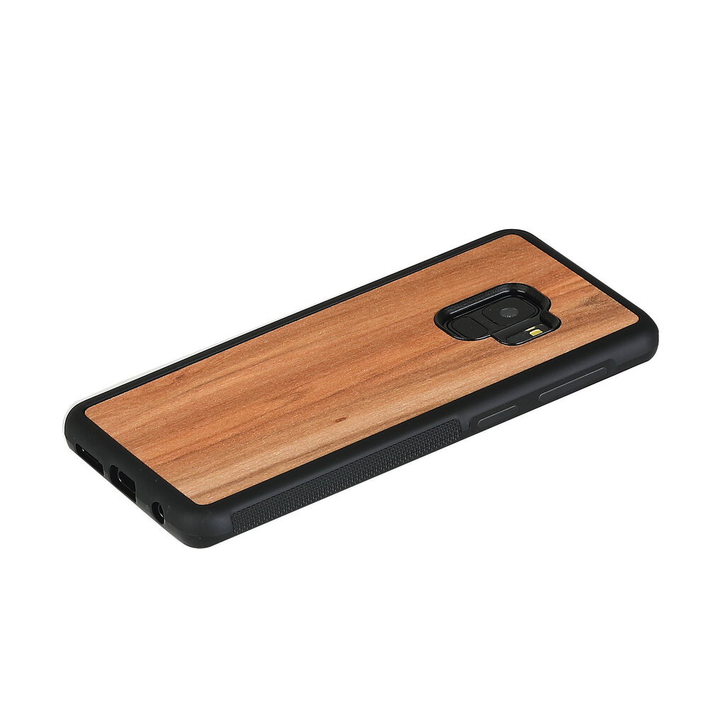 MAN&WOOD SmartPhone case Galaxy S9 cappuccino black cena un informācija | Telefonu vāciņi, maciņi | 220.lv