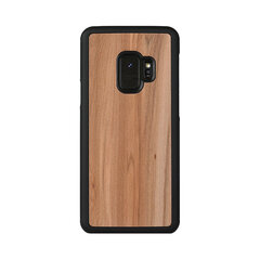 MAN&WOOD SmartPhone case Galaxy S9 cappuccino black cena un informācija | Telefonu vāciņi, maciņi | 220.lv