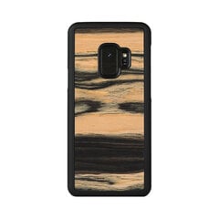 MAN&WOOD SmartPhone case Galaxy S9 white ebony black cena un informācija | Telefonu vāciņi, maciņi | 220.lv