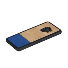 MAN&WOOD SmartPhone case Galaxy S9 dove black cena un informācija | Telefonu vāciņi, maciņi | 220.lv