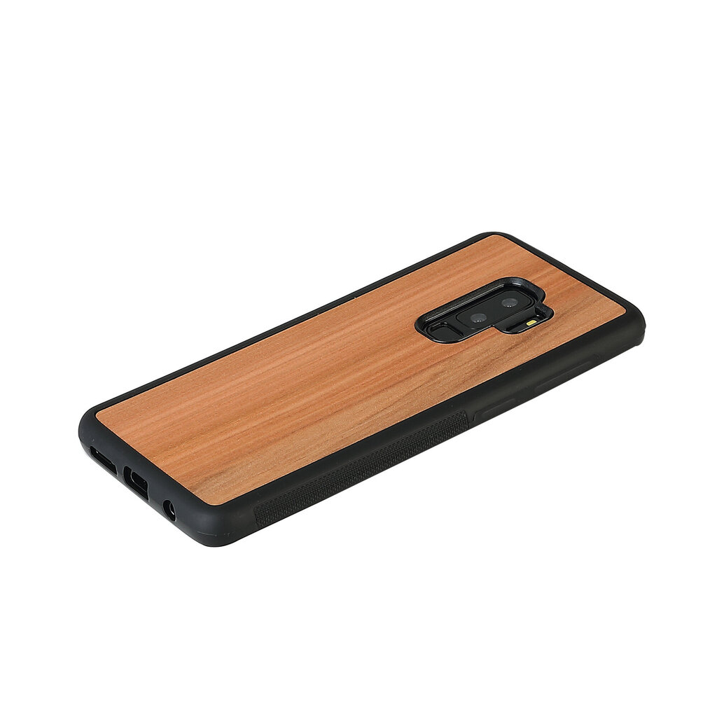 MAN&WOOD SmartPhone case Galaxy S9 Plus cappuccino black cena un informācija | Telefonu vāciņi, maciņi | 220.lv