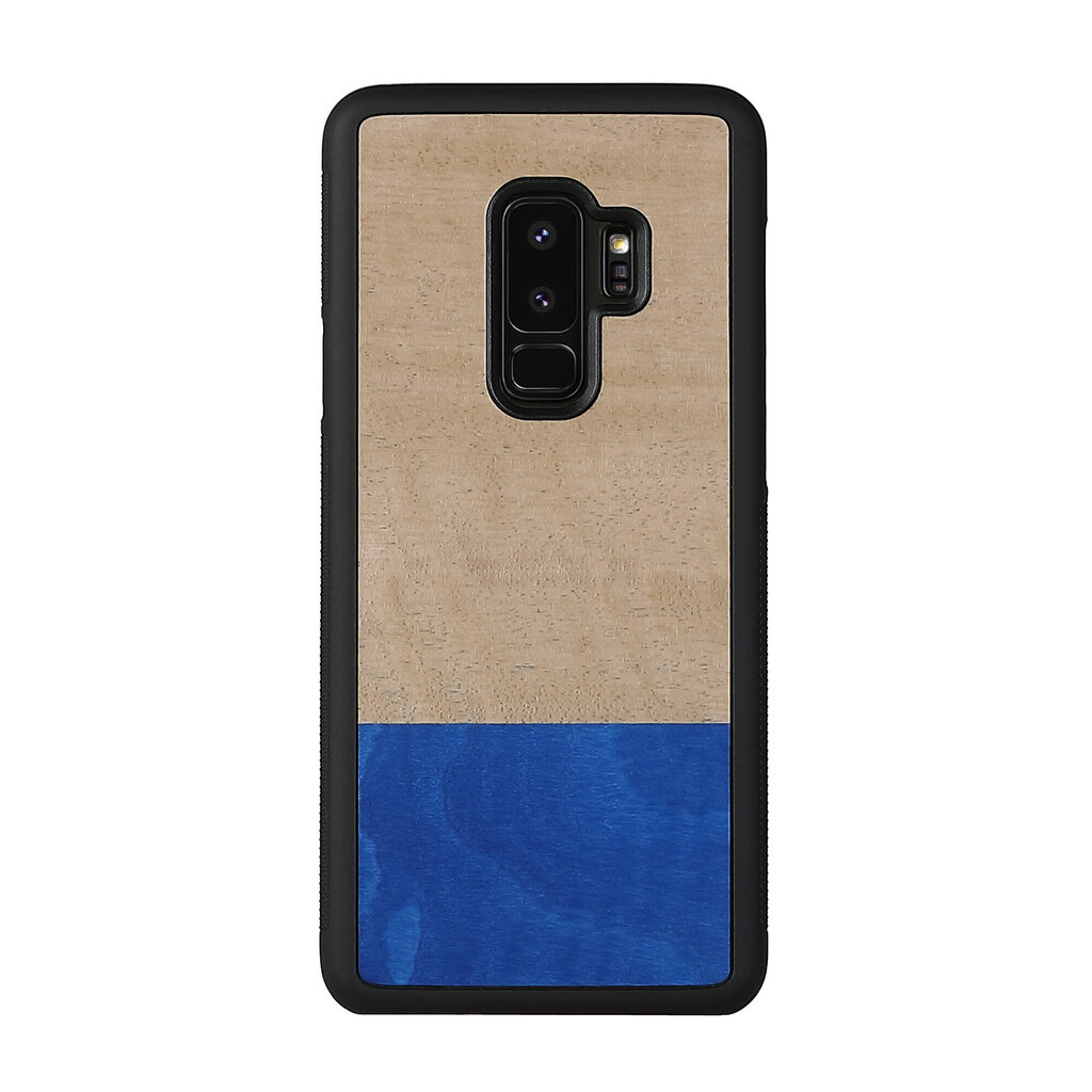 MAN&WOOD SmartPhone case Galaxy S9 Plus dove black cena un informācija | Telefonu vāciņi, maciņi | 220.lv