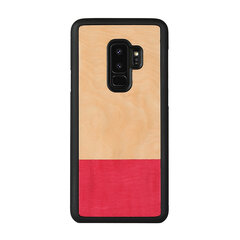 MAN&WOOD SmartPhone case Galaxy S9 Plus miss match black cena un informācija | Telefonu vāciņi, maciņi | 220.lv