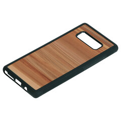 MAN&WOOD SmartPhone case Galaxy Note 8 cappuccino black cena un informācija | Telefonu vāciņi, maciņi | 220.lv