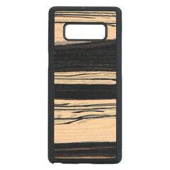 MAN&WOOD SmartPhone case Galaxy Note 8 white ebony black cena un informācija | Telefonu vāciņi, maciņi | 220.lv