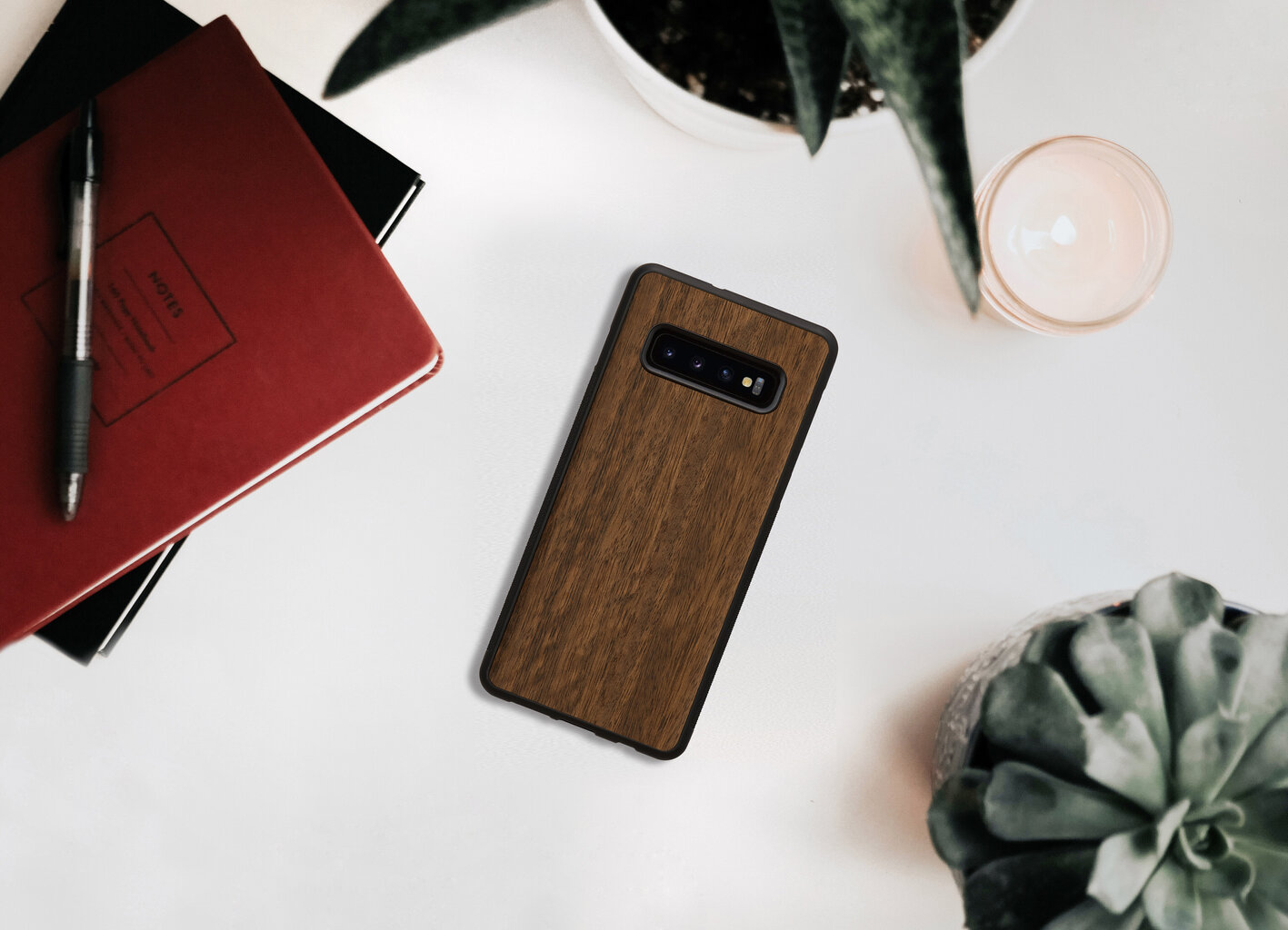 MAN&WOOD SmartPhone case Galaxy S10 Plus koala black цена и информация | Telefonu vāciņi, maciņi | 220.lv