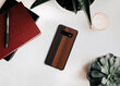 MAN&WOOD SmartPhone case Galaxy S10 Plus ebony black cena un informācija | Telefonu vāciņi, maciņi | 220.lv