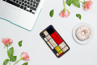 iKins SmartPhone case iPhone XS/S mondrian white цена и информация | Чехлы для телефонов | 220.lv