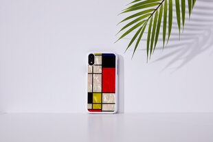 iKins SmartPhone case iPhone XS/S mondrian white цена и информация | Чехлы для телефонов | 220.lv