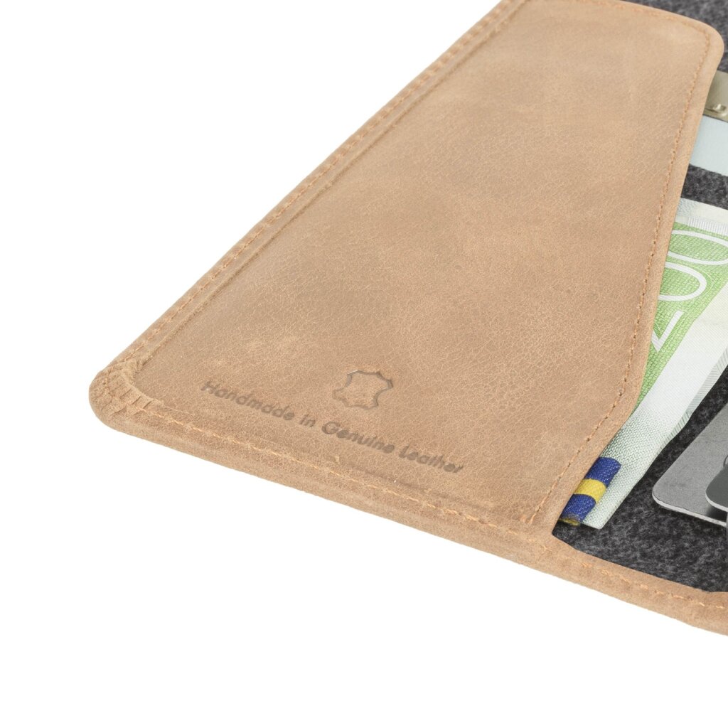 Krusell Sunne 4 Card FolioWallet Apple iPhone XR vintage pliks cena un informācija | Telefonu vāciņi, maciņi | 220.lv