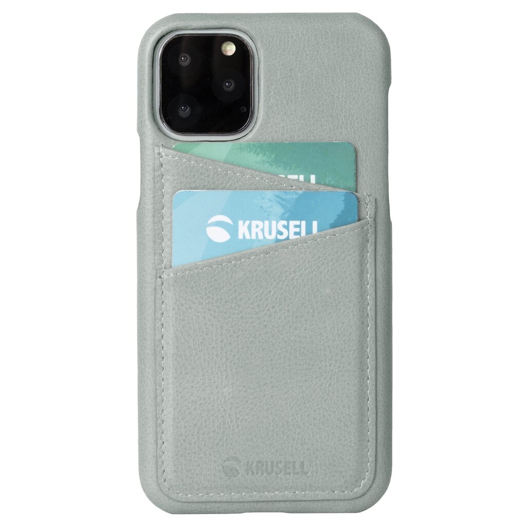 Krusell Sunne CardCover Apple iPhone 11 Pro vintage grey cena un informācija | Telefonu vāciņi, maciņi | 220.lv