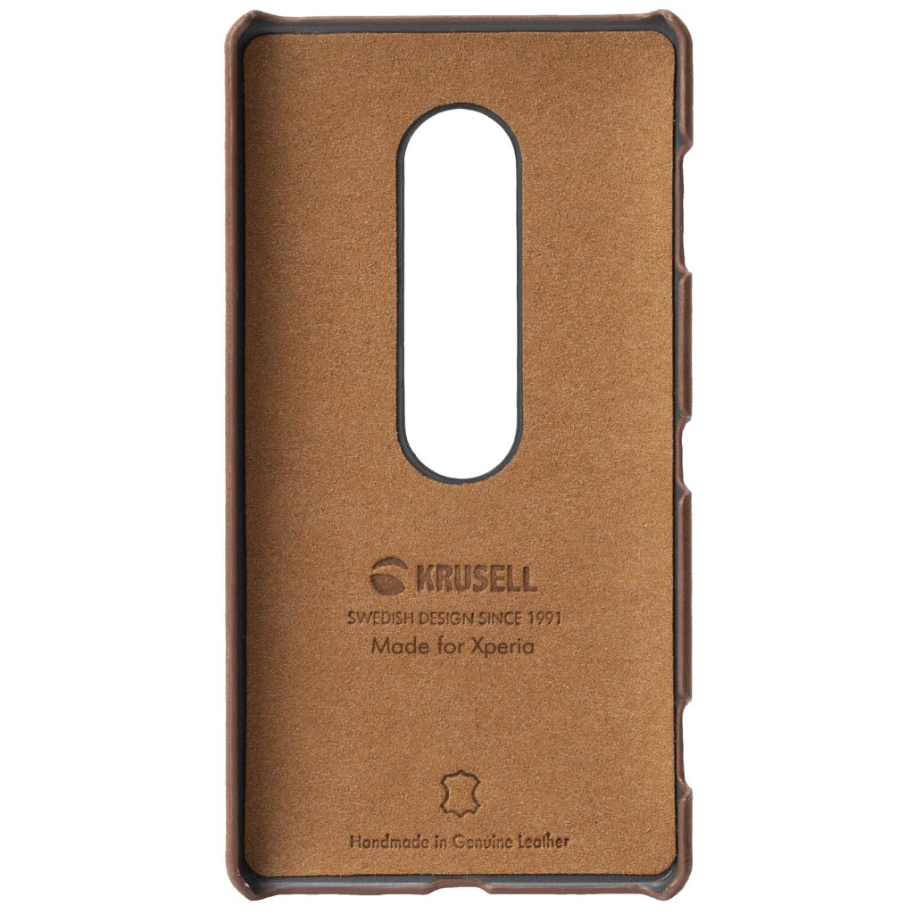 Krusell Sunne Cover Sony Xperia XZ2 Premium vintage konjaks цена и информация | Telefonu vāciņi, maciņi | 220.lv