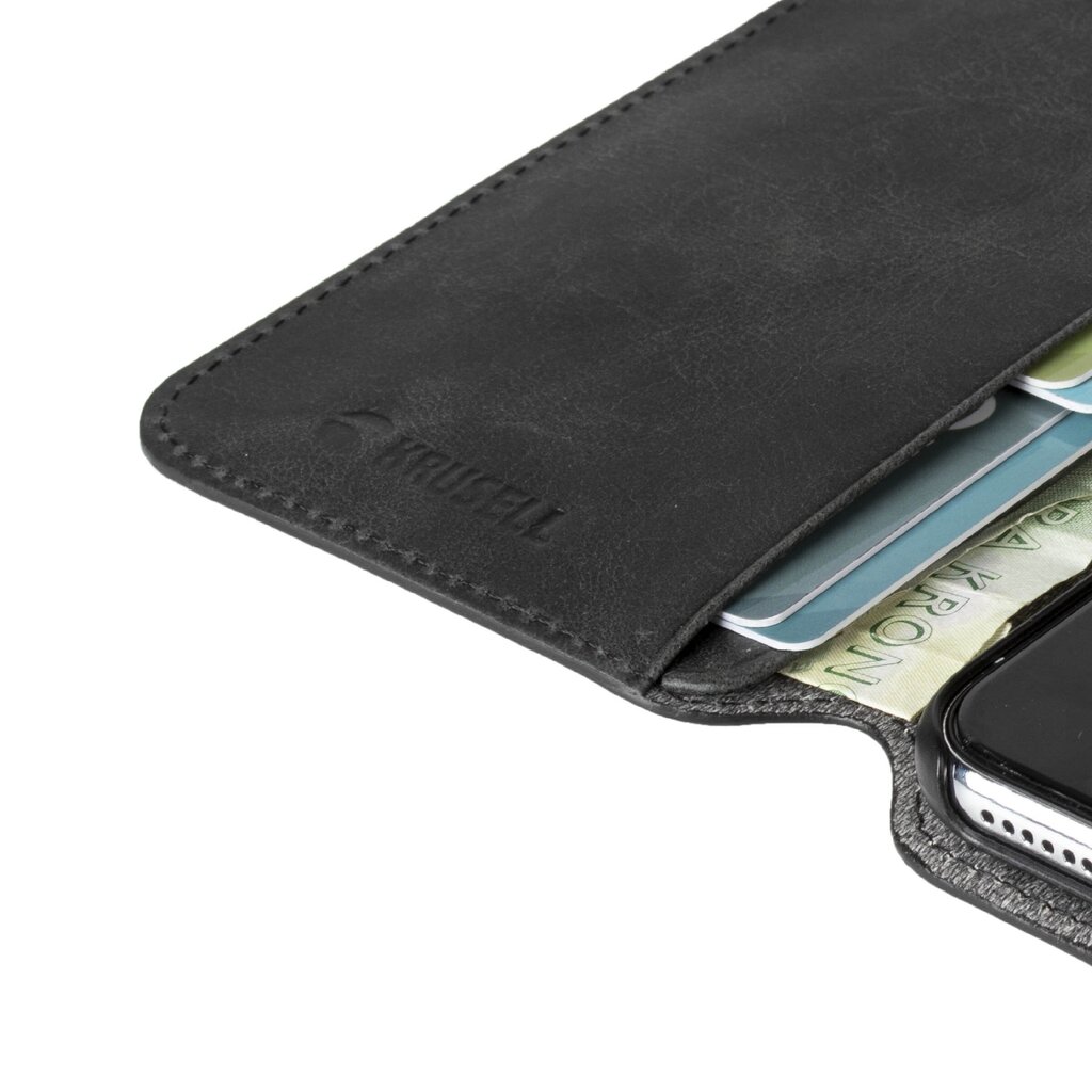 Krusell Sunne PhoneWallet Apple iPhone 11 vintage black cena un informācija | Telefonu vāciņi, maciņi | 220.lv