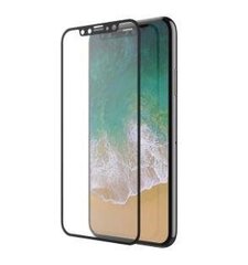Devia Van Entire View Pretspīduma rūdīts stikls iPhone XS Max (6.5) melns cena un informācija | Ekrāna aizsargstikli | 220.lv