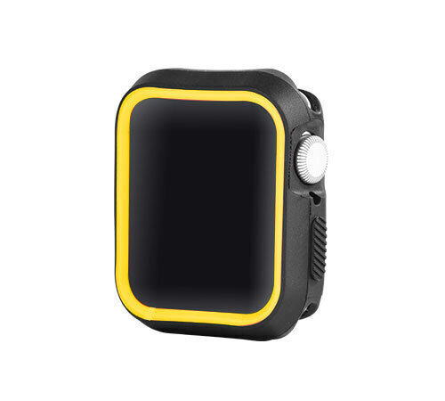 Devia Dazzle Series Protective Case Black Yellow cena un informācija | Viedpulksteņu un viedo aproču aksesuāri | 220.lv