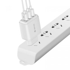 Devia Smart Series Premium Tīkla Lādētājs 3 X USB / 3.4A / 17W Balts (EU Blister) cena un informācija | Lādētāji un adapteri | 220.lv