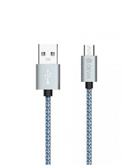 Devia cable Vogue USB - microUSB 1,0 m 2,4A tube cena un informācija | Savienotājkabeļi | 220.lv