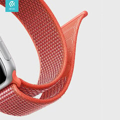 Devia Delux Sport 3 Ремешок для часов Apple Watch 38 / 40 mm Оранжевый цена и информация | Аксессуары для смарт-часов и браслетов | 220.lv