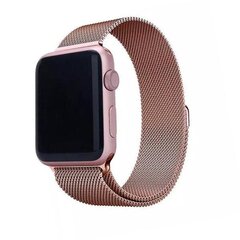 Браслет Devia Elegant Milanese 44мм Apple Watch, розово-золотистый цена и информация | Аксессуары для смарт-часов и браслетов | 220.lv