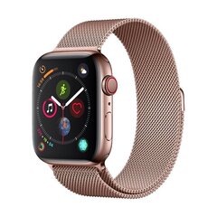 Браслет Devia Elegant Milanese 44мм Apple Watch, розово-золотистый цена и информация | Аксессуары для смарт-часов и браслетов | 220.lv