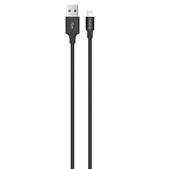 USB kabelis Devia Pheez Lightning 1.0m melns cena un informācija | Savienotājkabeļi | 220.lv