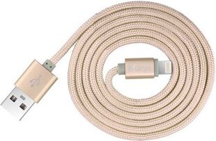 Devia Fashion Series Cable for Lightning (MFi, 2.4A 1.2M) ampaniea zelta cena un informācija | Savienotājkabeļi | 220.lv