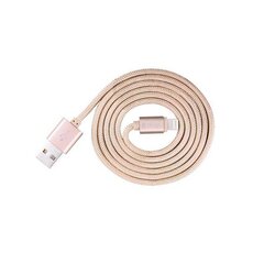 Devia Fashion Series Cable for Lightning (MFi, 2.4A 1.2M) - Rose Gold cena un informācija | Savienotājkabeļi | 220.lv