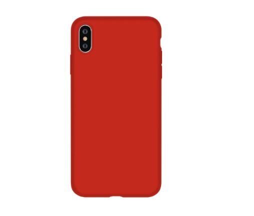 Devia Nature Series Silicone Case iPhone XR (6.1) - Red cena un informācija | Telefonu vāciņi, maciņi | 220.lv