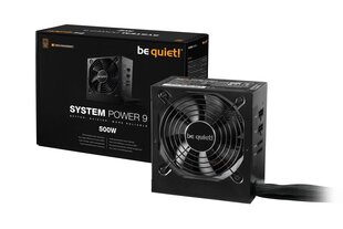 Be Quiet! System Power 9 CM - 500W BN301 цена и информация | Блоки питания (PSU) | 220.lv