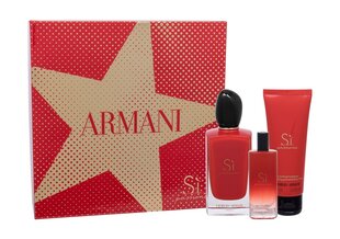 Giorgio Armani Si Passione EDP подарочный комплект для женщин 100 мл цена и информация | Женские духи | 220.lv