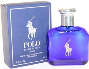 Tualetes ūdens Ralph Lauren Polo Blue EDT vīriešiem 75 ml цена и информация | Мужские духи | 220.lv