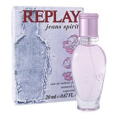 Туалетная вода Replay Jeans Spirit EDT для женщин 20 мл цена и информация | Женские духи | 220.lv