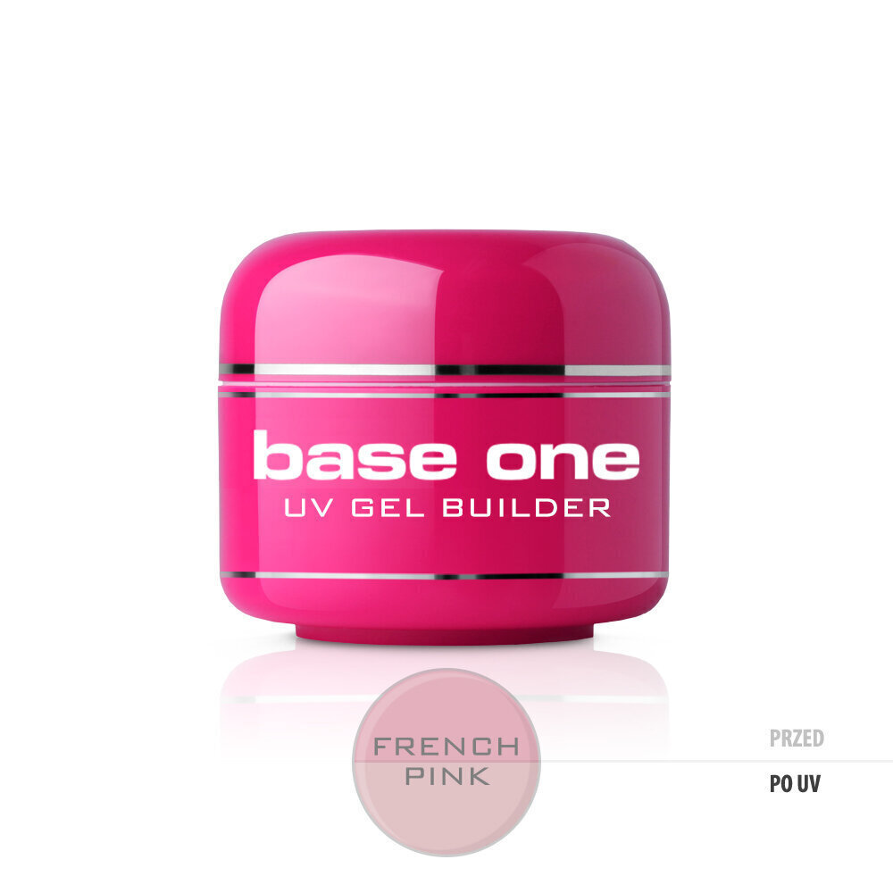 Bāzes gels nagiem Silcare Base One 5 g, French Pink цена и информация | Nagu lakas, stiprinātāji | 220.lv