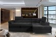 Stūra dīvāns Eridano, gaiši pelēks цена и информация | Stūra dīvāni | 220.lv