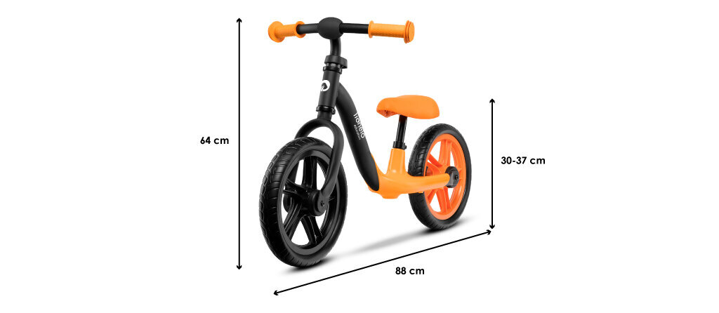 Balansa velosipēds Lionelo Alex Orange cena un informācija | Balansa velosipēdi | 220.lv