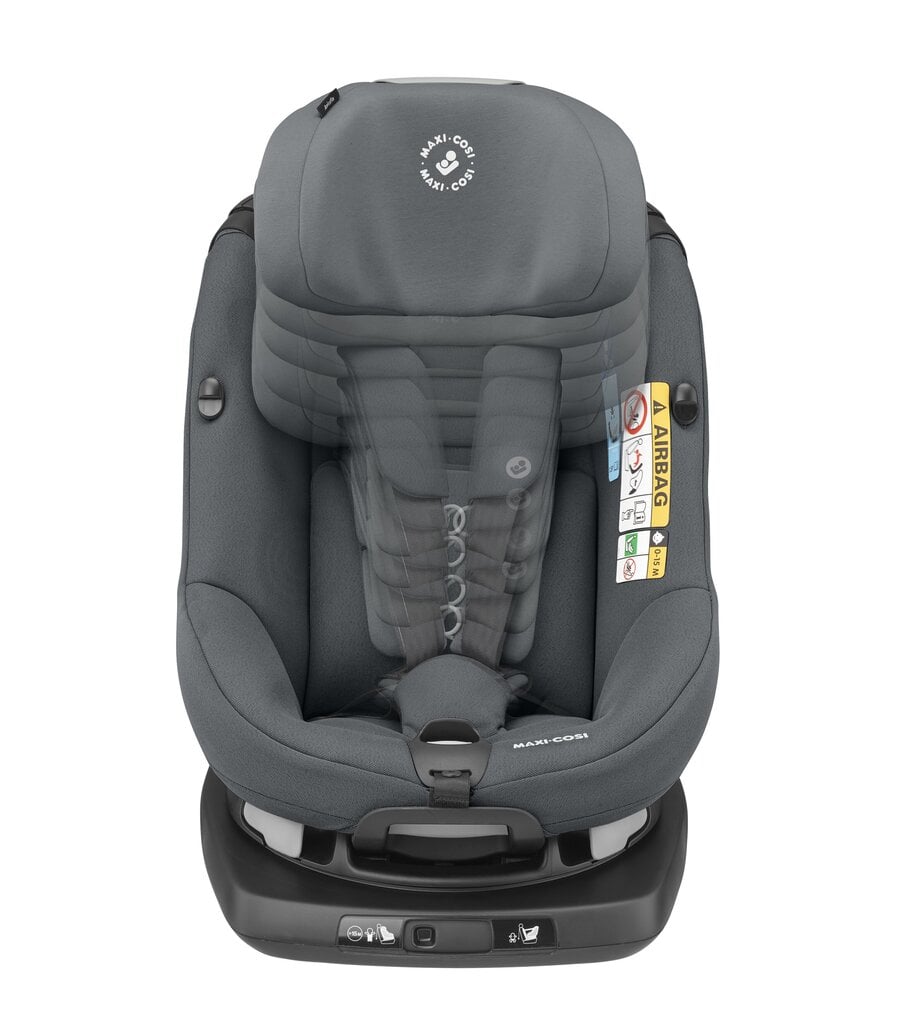 Maxi Cosi autokrēsliņš Axiss Fix, 9-18 kg, Authentic graphite cena un informācija | Autokrēsliņi | 220.lv