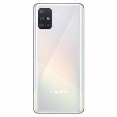 Samsung Galaxy A51, 128Гб, Dual SIM, White цена и информация | Мобильные телефоны | 220.lv