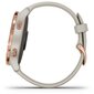 Viedais pulkstenis Garmin Venu, Rose Gold Stainless Steel Bezel with Light Sand Case and Silicone Band cena un informācija | Viedpulksteņi (smartwatch) | 220.lv