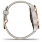 Viedais pulkstenis Garmin Venu, Rose Gold Stainless Steel Bezel with Light Sand Case and Silicone Band cena un informācija | Viedpulksteņi (smartwatch) | 220.lv