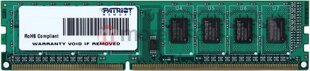 Patriot DDR3 4Гб 1333МГц CL9 (PSD34G133381) цена и информация | Оперативная память (RAM) | 220.lv