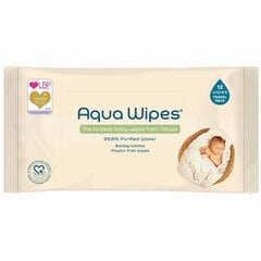 Aqua Wipes влажные салфетки, 12 шт. цена и информация | Одноразовые пеленки и влажные салфетки | 220.lv