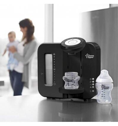 TOMMEE TIPPEE Piena maisījuma pagatavošanas aparāts Perfect Prep, melns, 423726 цена и информация | Bērnu pārtikas pagatavošanas ierīces | 220.lv