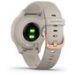 Viedais pulkstenis Garmin vivomove 3S S/E Sport, Rose Gold Stainless Steel Bezel with Powder Gray Case and Silicone Band цена и информация | Viedpulksteņi (smartwatch) | 220.lv