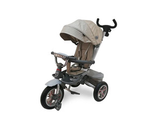 Trīsriteņu velosipēds Kikkaboo Zax 3in1, Beige цена и информация | Трехколесные велосипеды | 220.lv