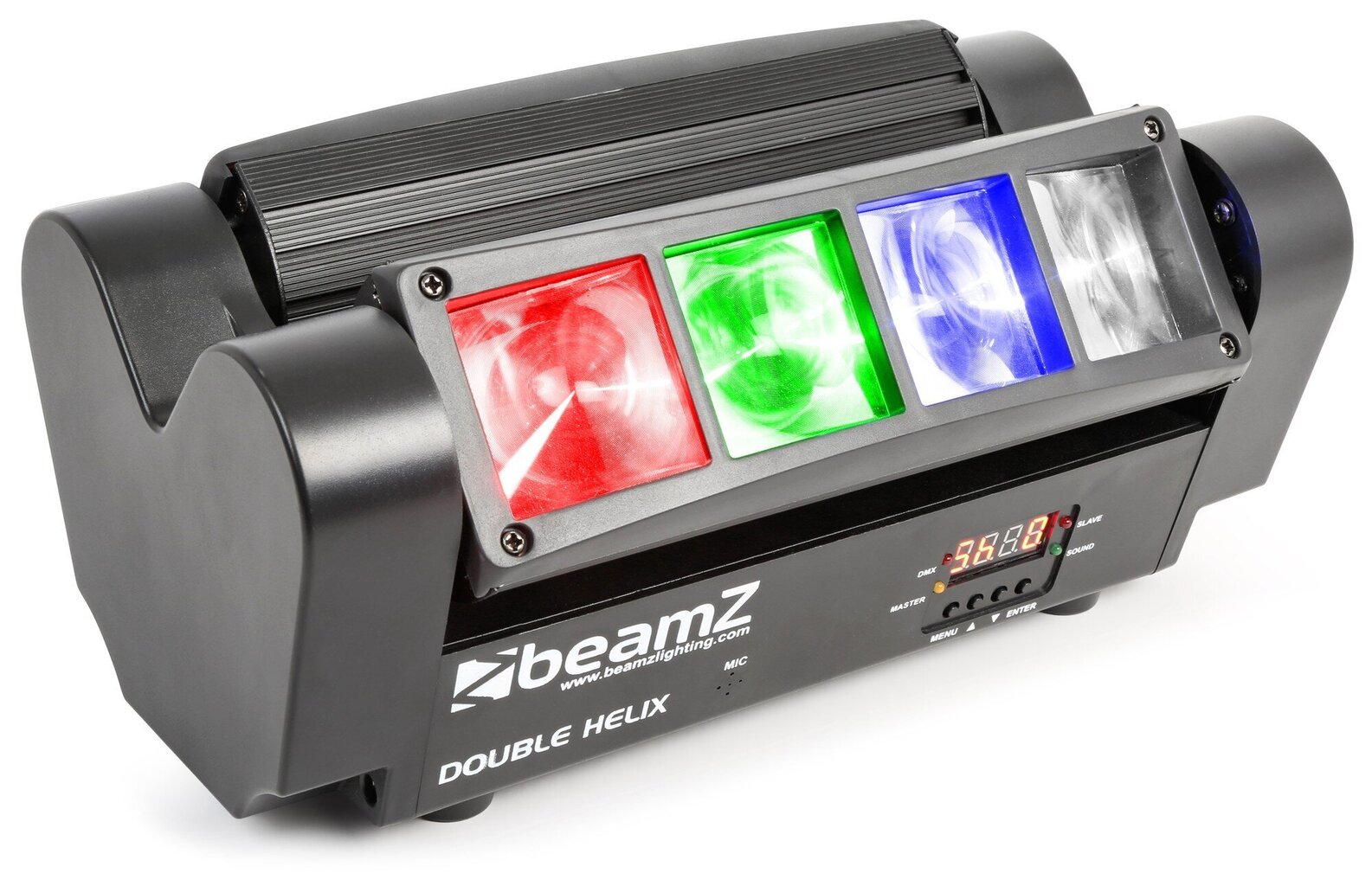 BeamZ MHL820 Gaismu efekts 8X 3W RGBW LEDS DMX cena un informācija | Svētku dekorācijas | 220.lv