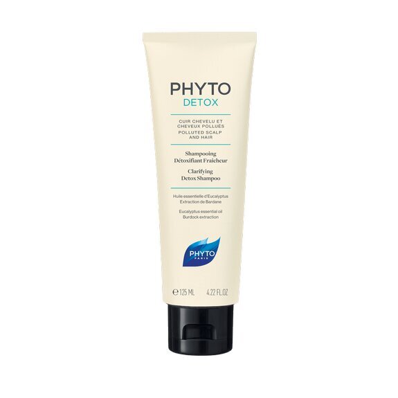 Matu detoksa šampūns Phyto Detox Clarifying 125 ml цена и информация | Šampūni | 220.lv