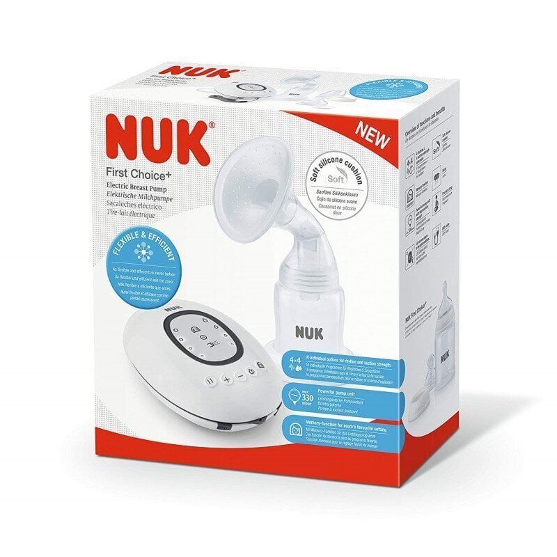 Elektriskais piena pumpis NUK First Choice+ cena un informācija | Krūts piena pumpji | 220.lv