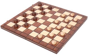 Деревянные шашки Kompakt цена и информация | Настольная игра | 220.lv