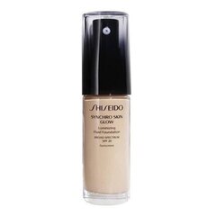 Šķidrais grima pamats Shiseido Synchro Skin Glow SPF20 30 ml, Rose 4, Rose 4 цена и информация | Пудры, базы под макияж | 220.lv