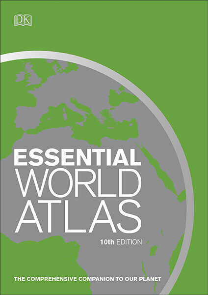 Essential World Atlas : The comprehensive companion to our planet cena un informācija | Enciklopēdijas, uzziņu literatūra | 220.lv